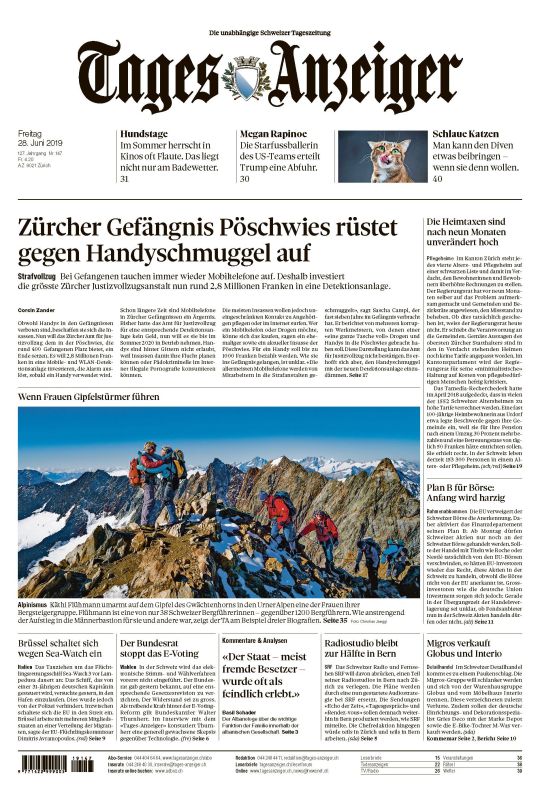 Tages-Anzeiger - Christian Jaeggi Photography
